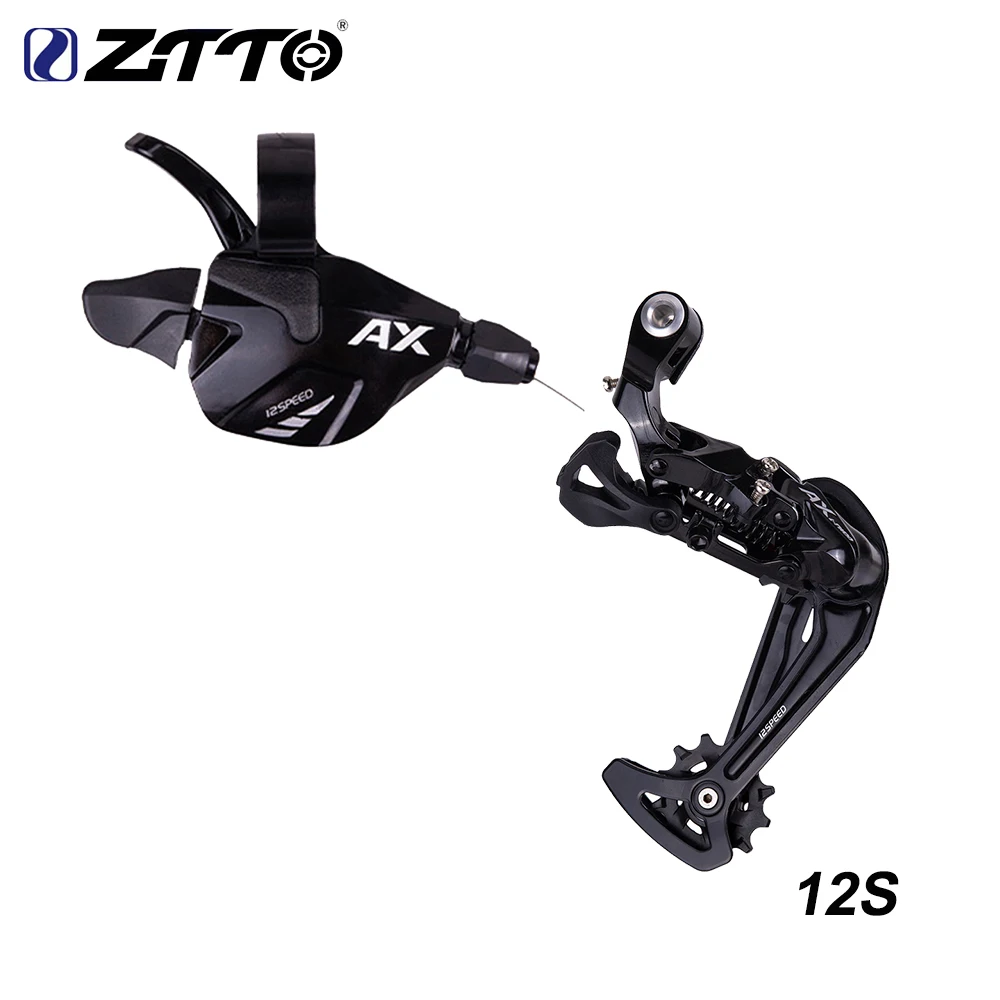 ZTTO MTB 1*12 Группа Набор 12 Скоростей переключения передач задний переключатель группа набор для горного велосипеда 12 в 1x12 комплект 9-50 т 12s кассета звездочка - Цвет: Белый