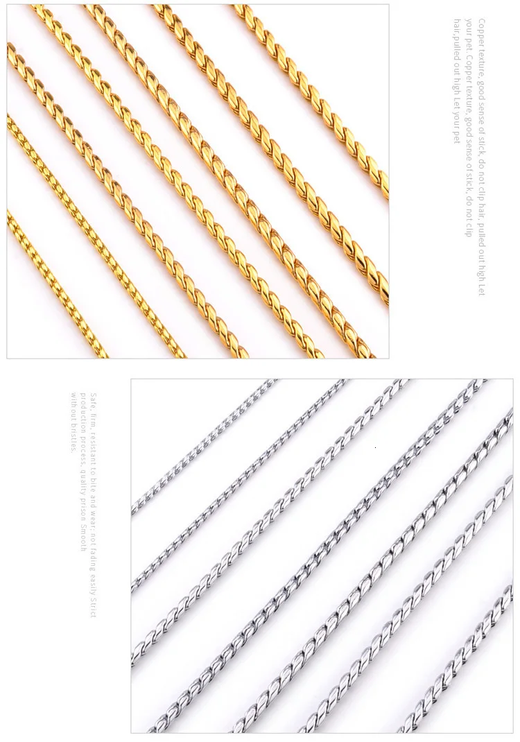 dog collar chain