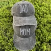Couples Embroidery Dad Mom Baseball Caps For Men Women Fashion Black Washed Denim Snapback Cap Hip Hop Dad Hats Unisex Gorras 1