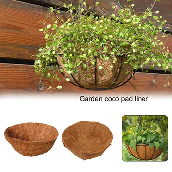 

Plant Fiber Flower Hanging Basket Plant Weave Desktop Flower Basket Handmade Willow Rustic Rattan Birds Nest Flower pot