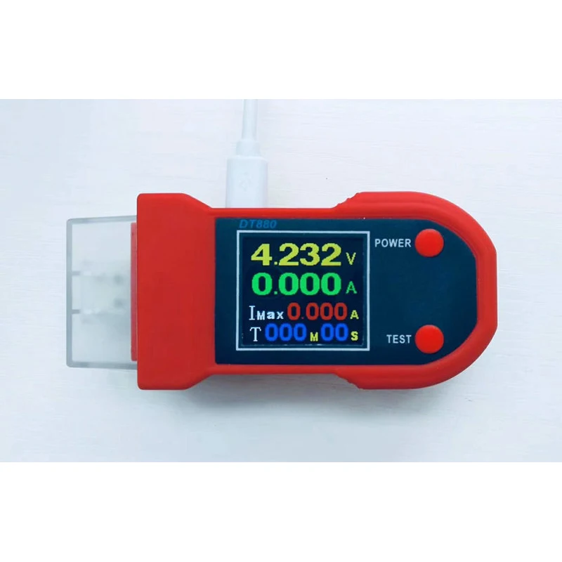 DT-880 Portable USB Mobile Phone Current Maintenance Analyzer Digital Tester Voltage Meter for iPhone 6/6P/6S/6SP/7/7P/8/8P/X/XS