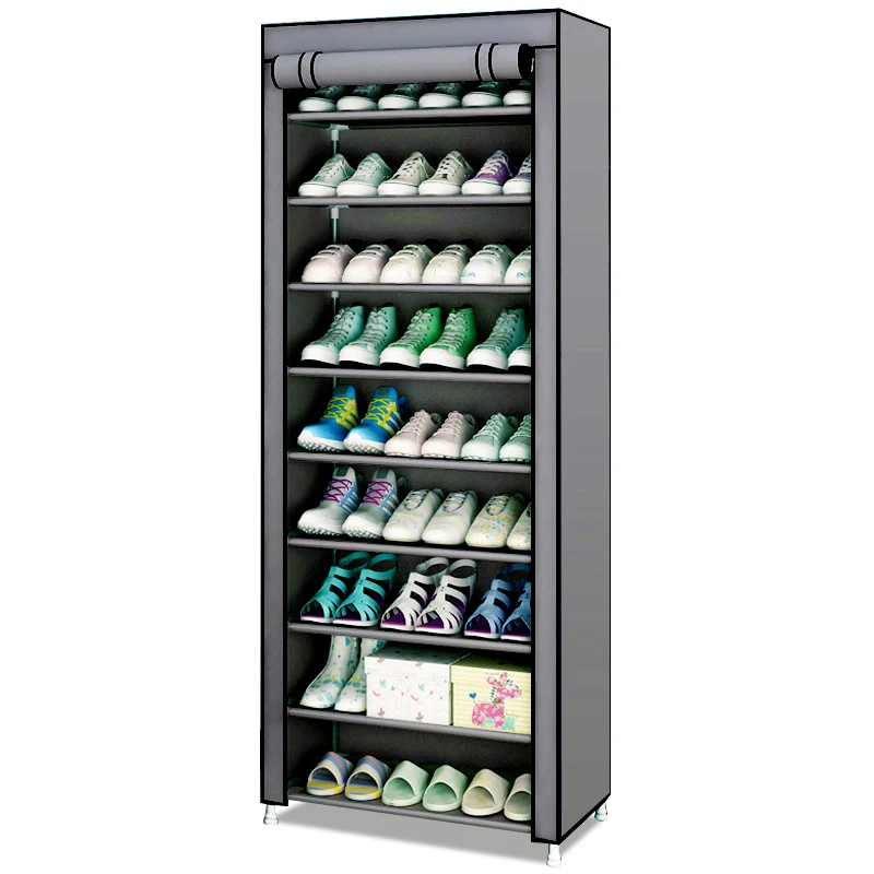 Simple Dustproof Shoe Cabinet Nonwoven Home Dorm Assembled Shoe Storage Organizer Enteryway Zipper Closure Shoe Rack Shoe Shelf Simple Dustproof Shoe Cabinet Nonwoven Home Dorm Assembled Shoe Storage Organizer Enteryway Zipper Closure Shoe Rack Shoe Shelf