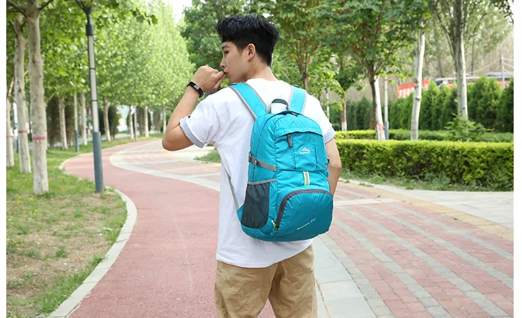 Новая нейлоновая одноцветная сумка для наружного хранения большая емкость портативная Спортивная Сумка Складная Водонепроницаемая дорожная походная сумка YDB03505