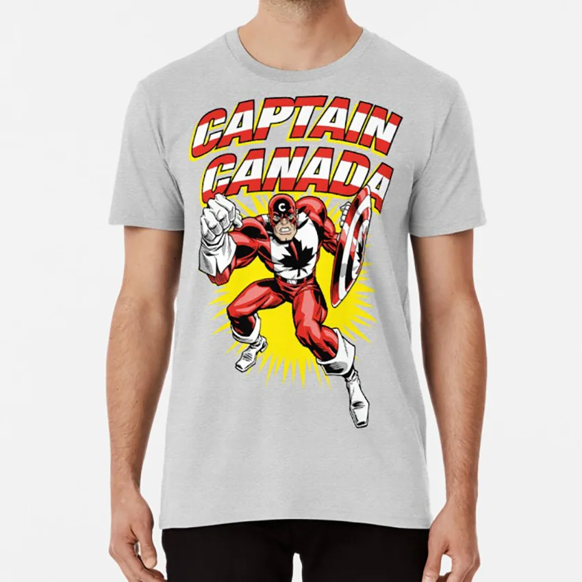 Капитан Канада 2 футболка капитан канадская комиксы Фил постма Миньоны фабрика |