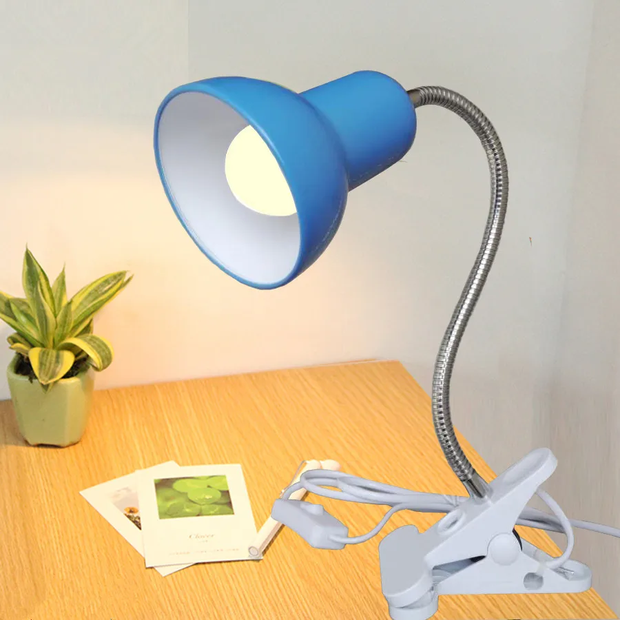 

With Clip of Lamp Can Clip Bedroom Bedside LED-Bend Desk Students Creative Eye-protection Lamp Anchor Fill Light