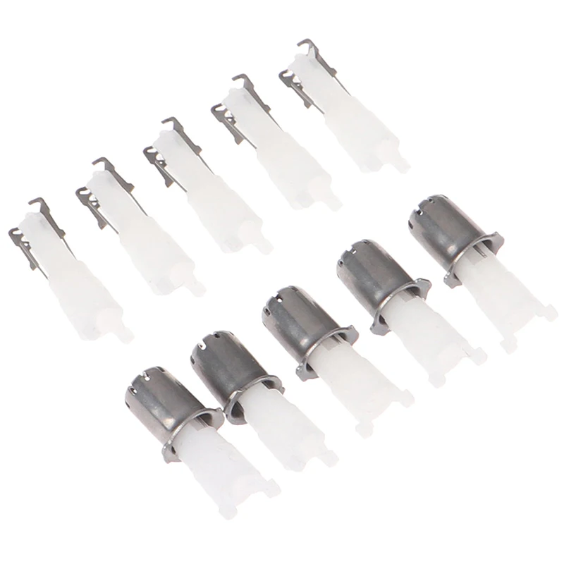 Cabeças de Substituição para Aparador de Pêlos Nariz, Barbeador 3 em 1, Preto e Branco, 5 unid, 22mm