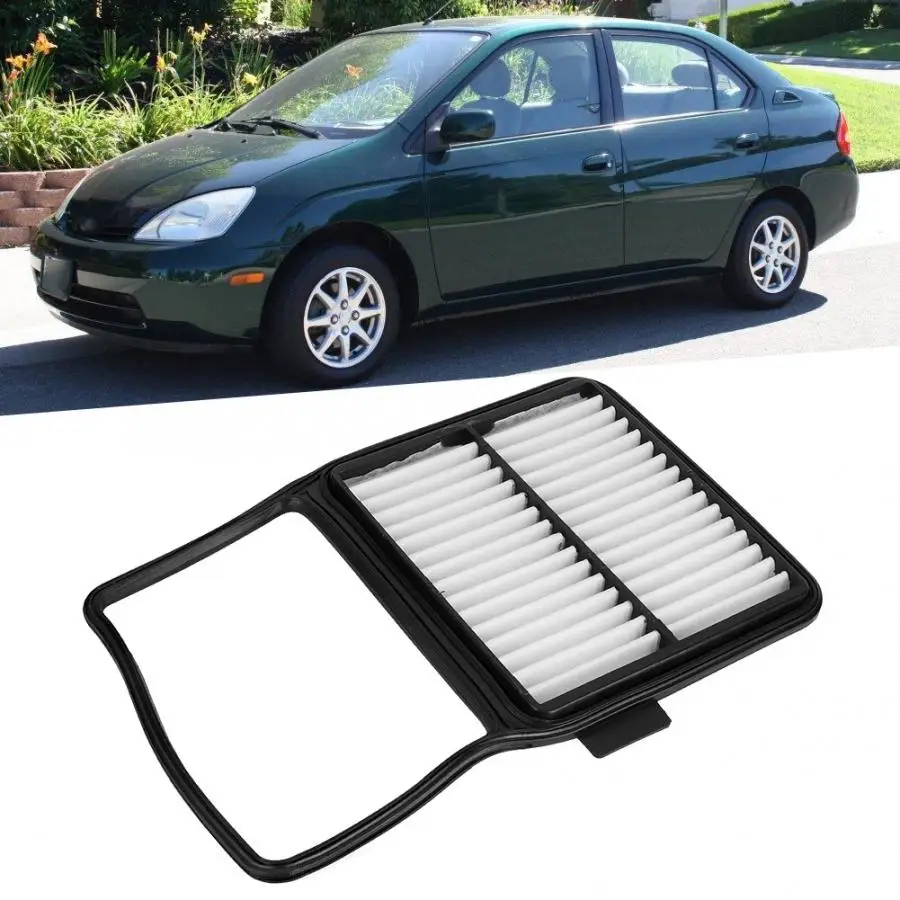 Car Engine Fresh Air Filter Replacement Fits for Toyota Prius Hatchback 17801-21040 Easy to install provide clean air