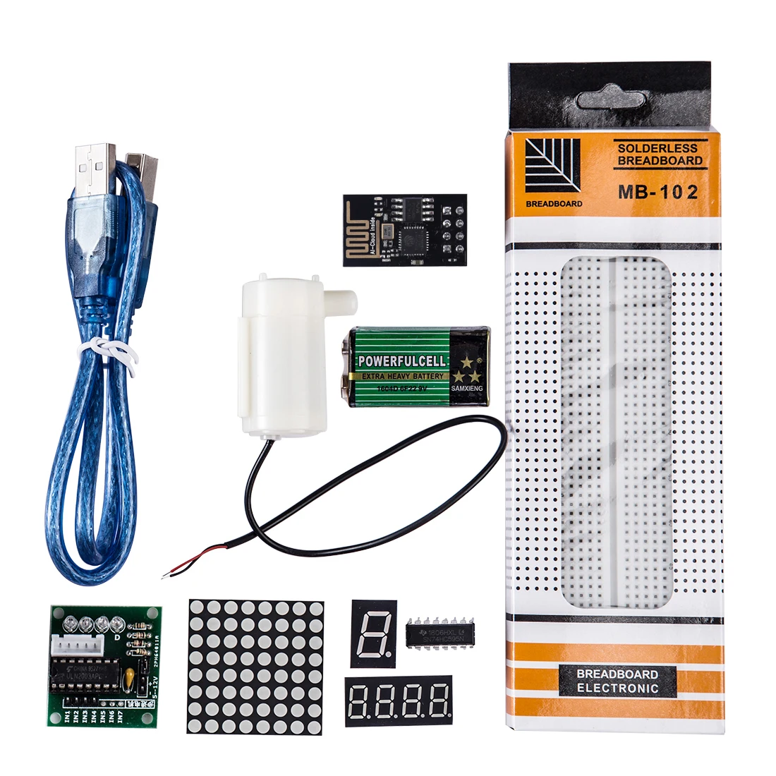 R3 Deluxe базовый стартовый набор для начинающих с Wifi модулем для Arduino