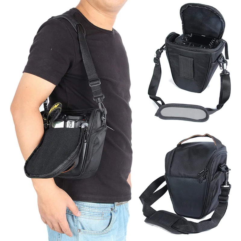 Подходит для Nikon sony Canon SLR камера сумка через плечо водонепроницаемый дождевик противоударный SLR мягкая мужская и женская сумка