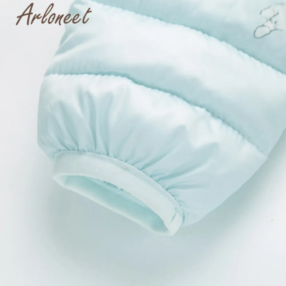 ARLONEET/детское хлопковое пальто; теплое зимнее плотное пальто для девочек; Верхняя одежда на пуговицах с принтом кролика; пальто для малышей; Верхняя одежда для мальчиков