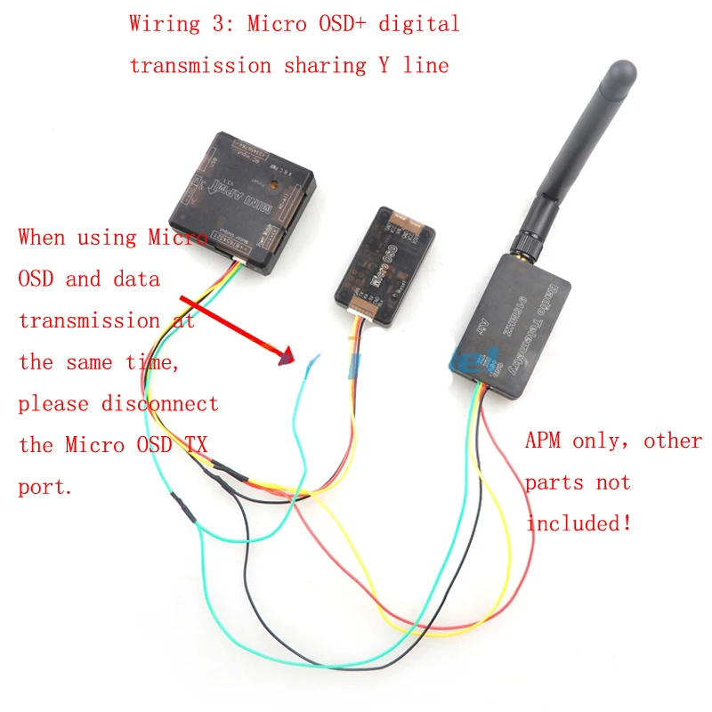 1 шт. мини APM V3.1 управление полетом маленькая пластина 8CH gps цифровая передача+ OSD фиксированное крыло для гонок Квадрокоптер Дрон RC лодка автомобиль