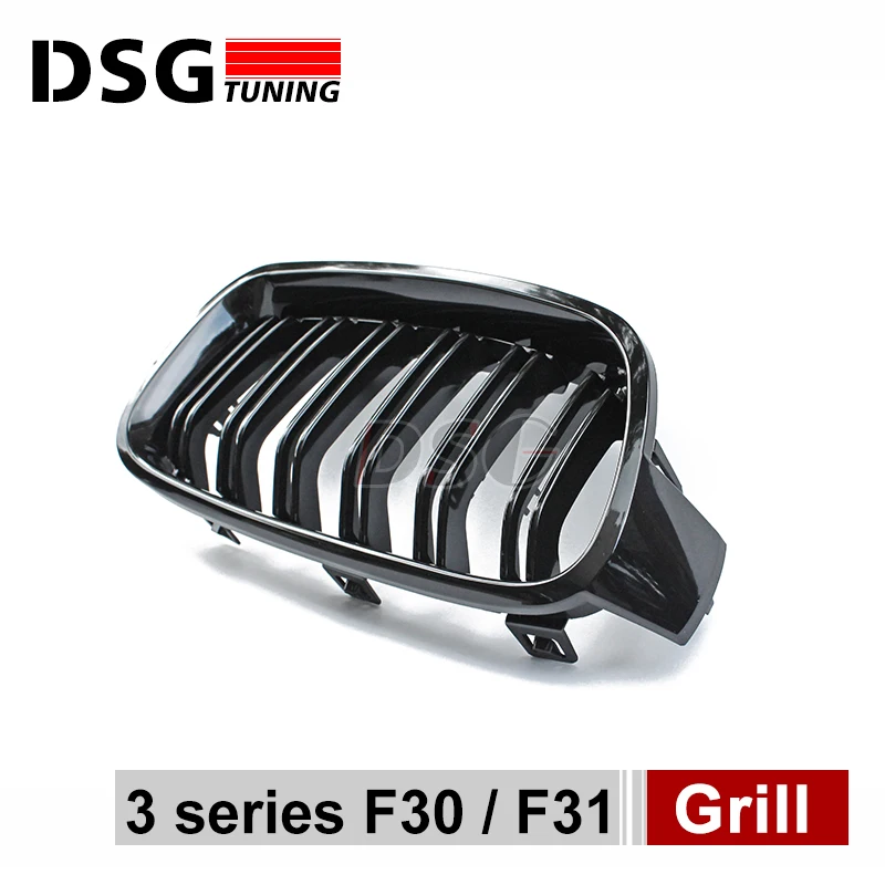 Решетка для радиатора BMW 3 Series 2012 2018 F30 F31 F35 316i 318d 320i 325d|kidney grill|grille blackblack kidney |