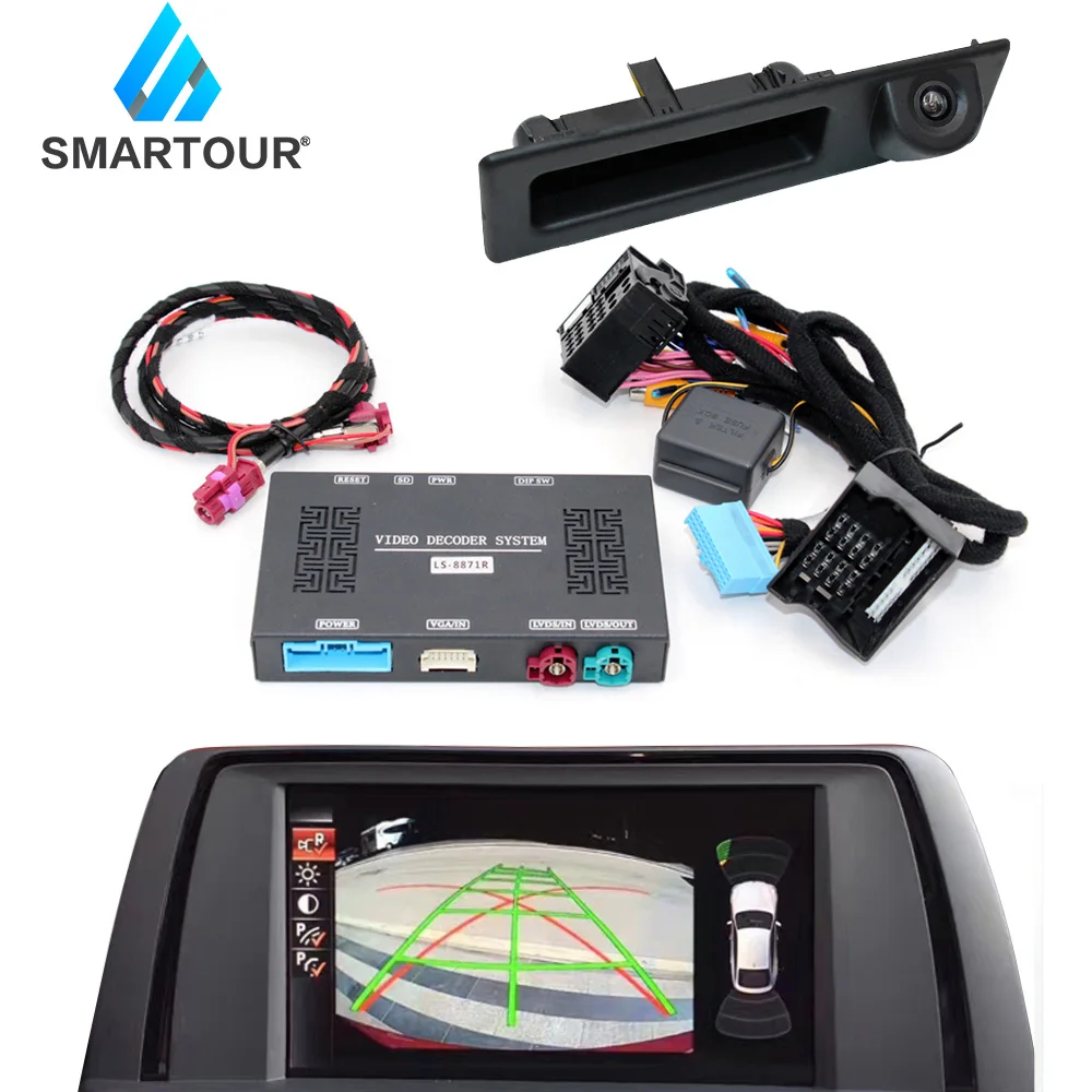 

Smartour For BMW 3 F30/F31/F34/G20 EVO System Car Original Screen Update System Rear Reverse Camera Digital Decoder Display Plus