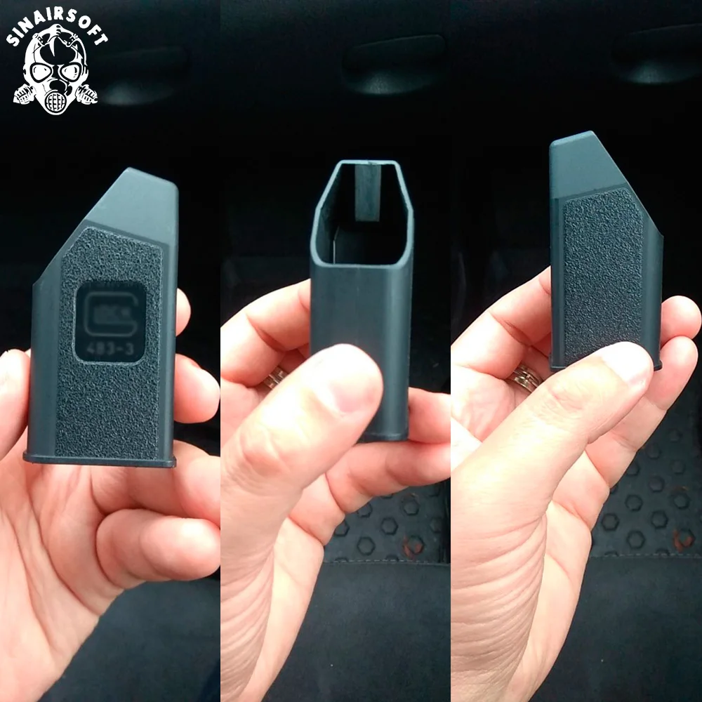 

SINAIRSOFT Speed Loader Mag Speed Loader for 9mm/.40/.357/ .45 GAP Mags Clips Clip Black for Glock Magazine