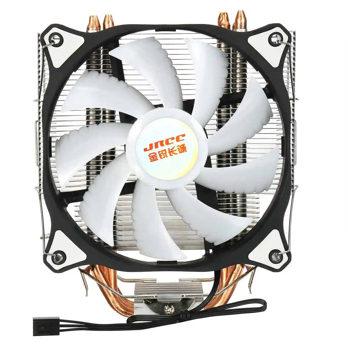 12V 3 pin Процессор Вентилятор охлаждения 12 см двойной проводящая Тепло Система, тихий вентилятор большой Объём воздуха гидравлический подшипник вентилятора