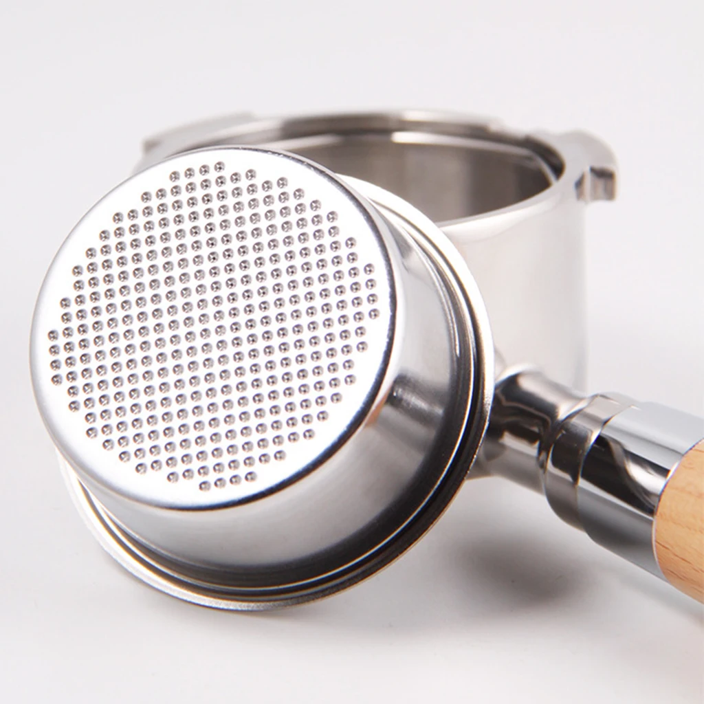 51mm Coffee Bottomless Portafilter for Delong Coffee Machine w/ Filter Basket