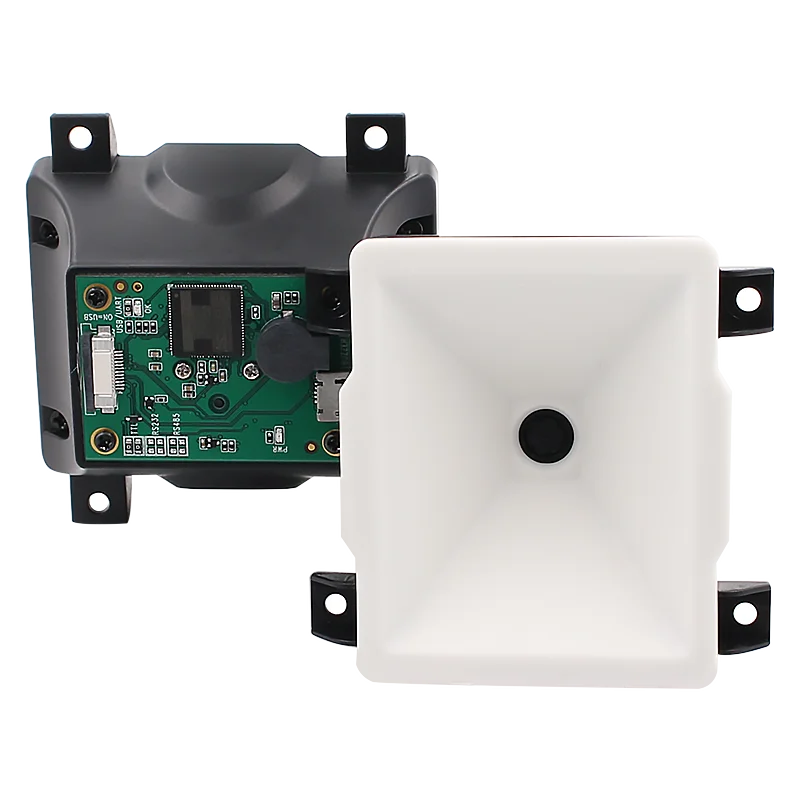 ! Fast Scan Fixed Mount 2D QR Scanner for Access Control Bus Validator Kiosk Vending Machine USB RS232 TTL Wiegand