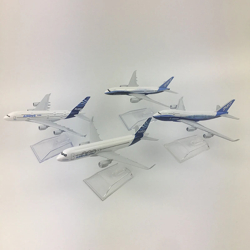 

JASON TUTU Original model a380 airbus a320 Boeing 747 Boeing 787 airplane model aircraft Diecast Model Metal 1:400 airplane toy