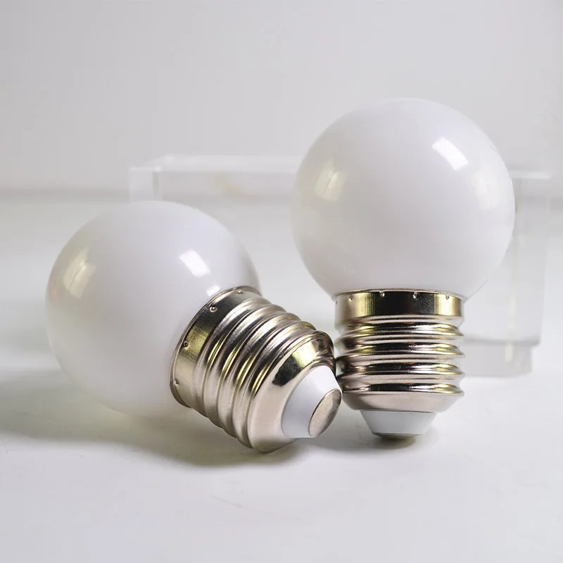 Led 전구 led E27 램프 Bomlillas 글로브 Lampada RGB Led 조명 다채로운 AC 220V SMD 2835 손전등 3W G45 Led 전구 휴일 조명