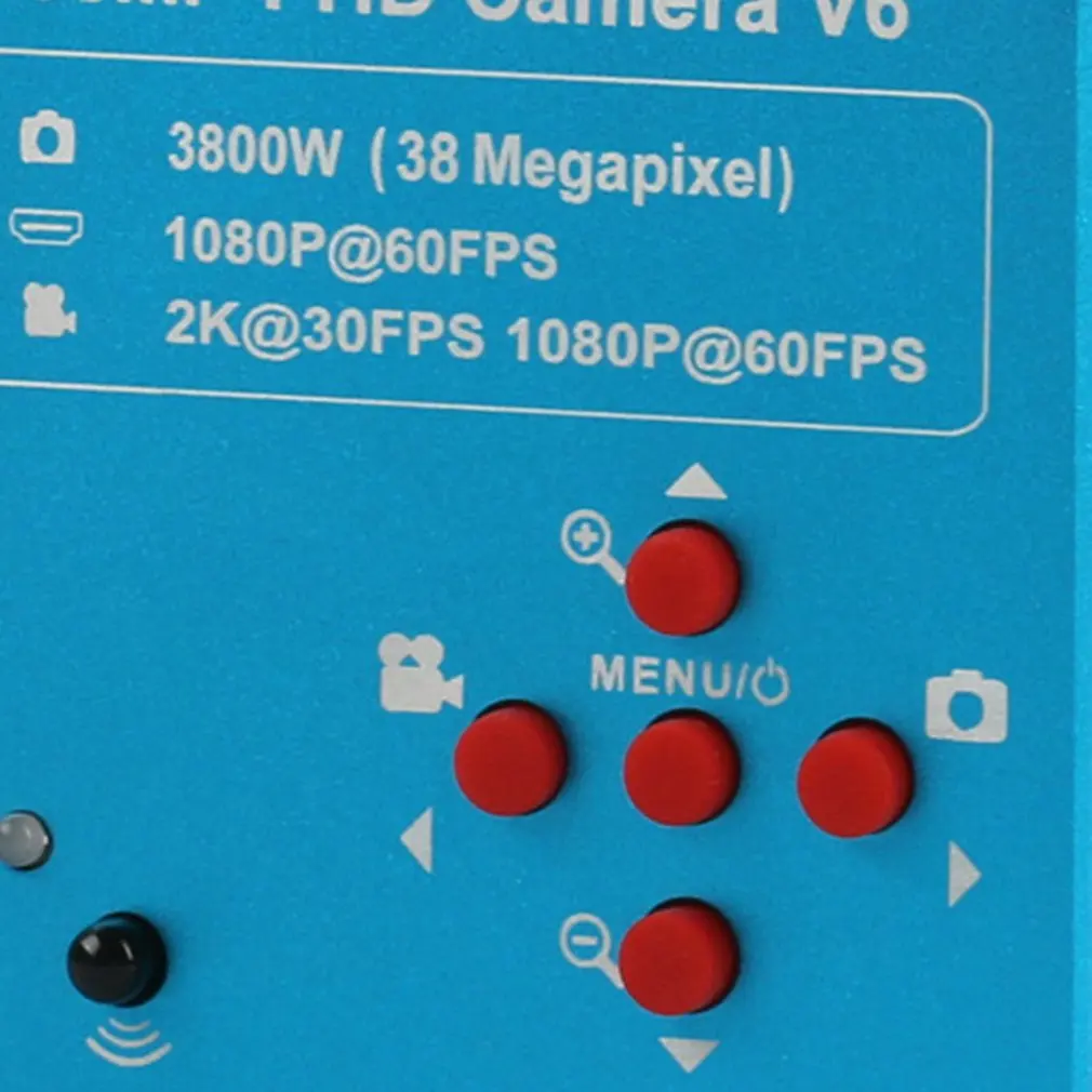 38MP 1080P 60FPS 2K HDMI USB промышленный электронный цифровой видео микроскоп камера 100X 180X 300X C-mount объектив