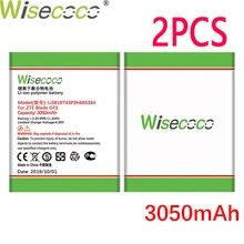 WISECOCO 2 шт. Li3818T43P3h665344 3050 мАч батарея для zte TWM AMAZING A5S Blade GF3 T320 телефон последняя продукция+ номер отслеживания