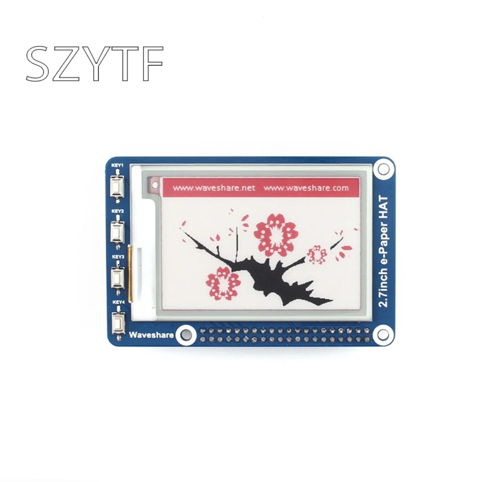 Raspberry Pi 2,7-дюймовый ink экран Тип B e-ink экран модуль SPI интерфейс красный Черный и белый цвета