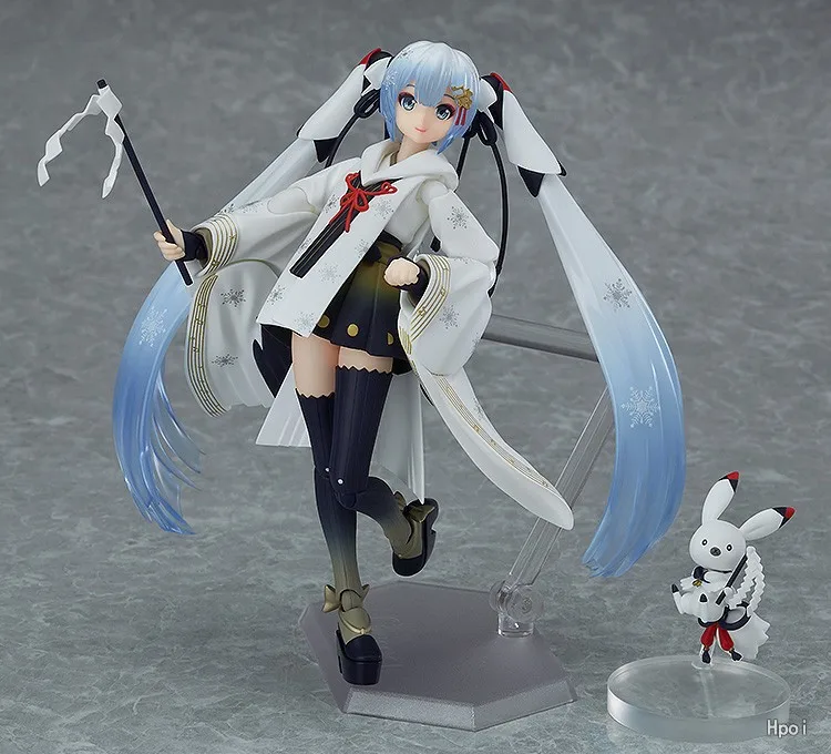Диффузный динамический квадратный Аниме Figma 045 кран снег Хацунэ кран ведьма Ver передвижной коробке гаражный комплект