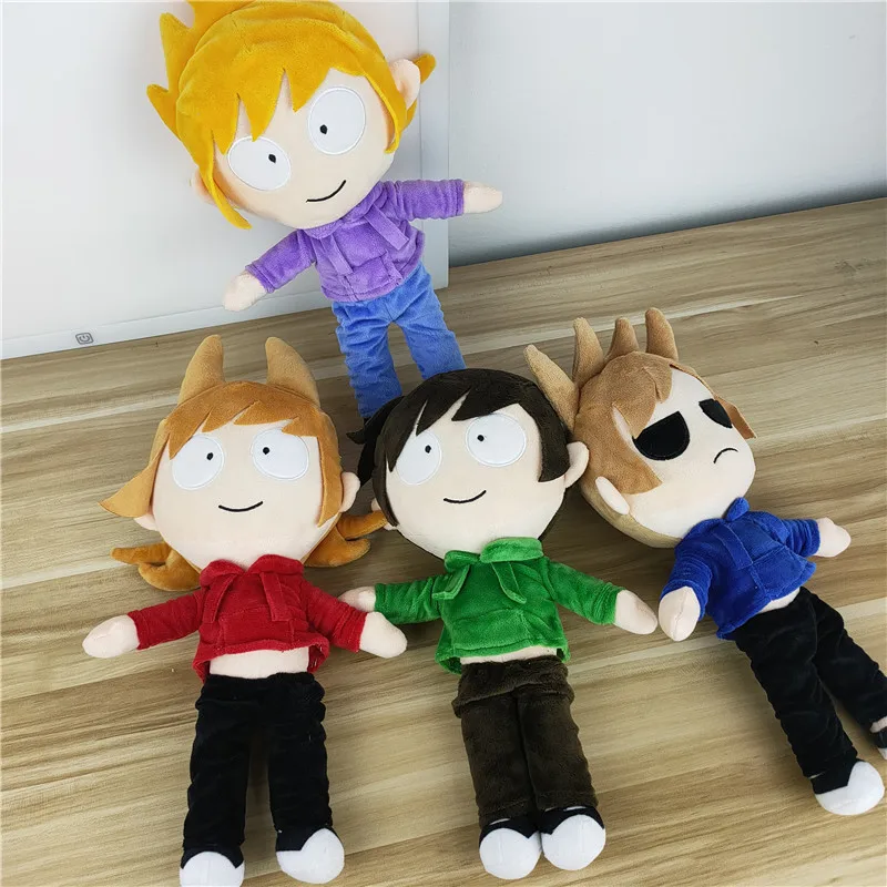 Eddsworld Plush Toys Anime Edd Tom Matt Tord Stuffed Doll Home Decoration  Peluche Figure Pillow Kids Christmas Birthday Gifts - AliExpress