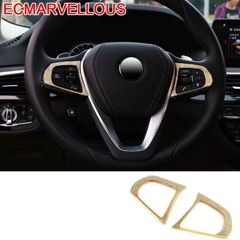 

Ignition Multimedia Button Automobile Decorative Modified Car Styling Decoration Sticker Strip Protecter 18 19 FOR BMW X3 series