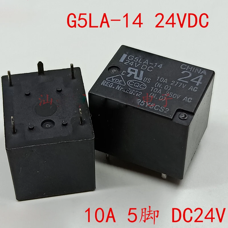 G5LA-14 5VDC G5LA-14 G5LA-14-12VDC 5pin G5LA-14-24VDC 12VDC 24VDC 10A 5PIN