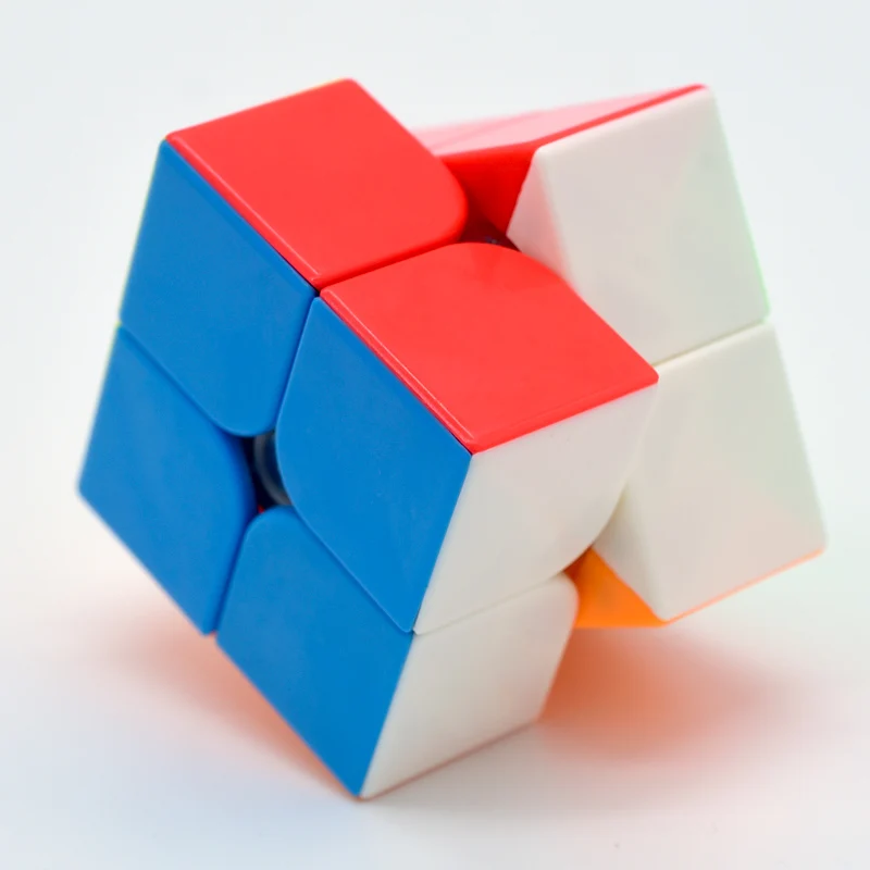 2x2x2 магнитные силы кубики Начинающий уровень Cubo скорость Карманный стикер головоломка Cubo профессиональные Развивающие игрушки для детей gxwj - Цвет: Fluorescent colors