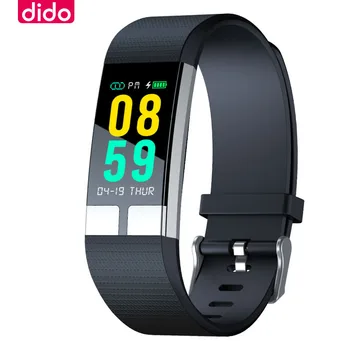 

DiDo Smart Bracelet Heart Rate Blood Pressure Health Waterproof Smart Watch Bluetooth Watch Wristband Fitness Tracker Smartband