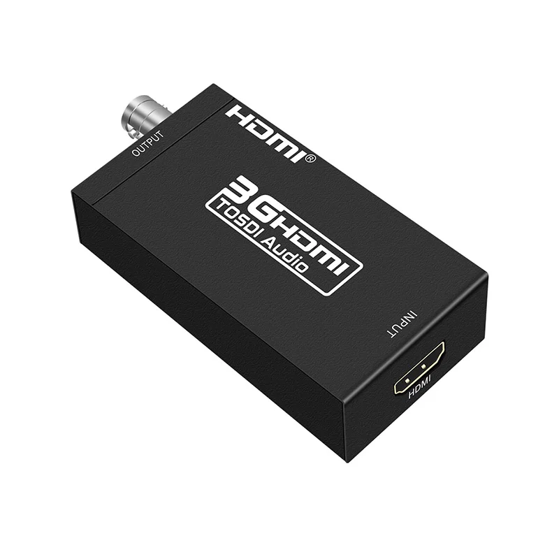3G SDI Converter HDMI to Adapter Support SDI/HD-SDI/3G-SDI 1080P Simultaneous Audio Conversion |