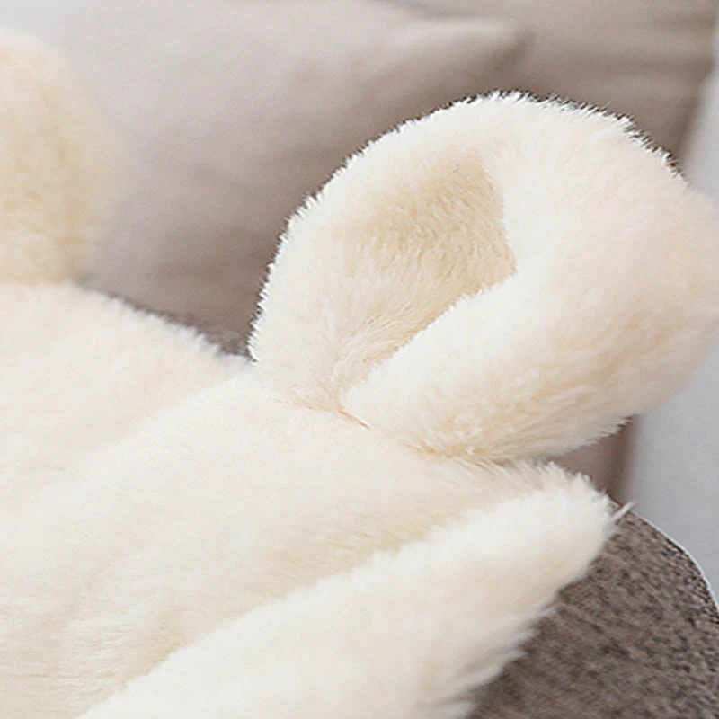 Теплый плюшевый внутренний кошачий домик собачья Конура-постель коврик подушка для собак кошка моющаяся Толстая плюшевая уличная палатка для щенков зимняя кровать для домашних животных