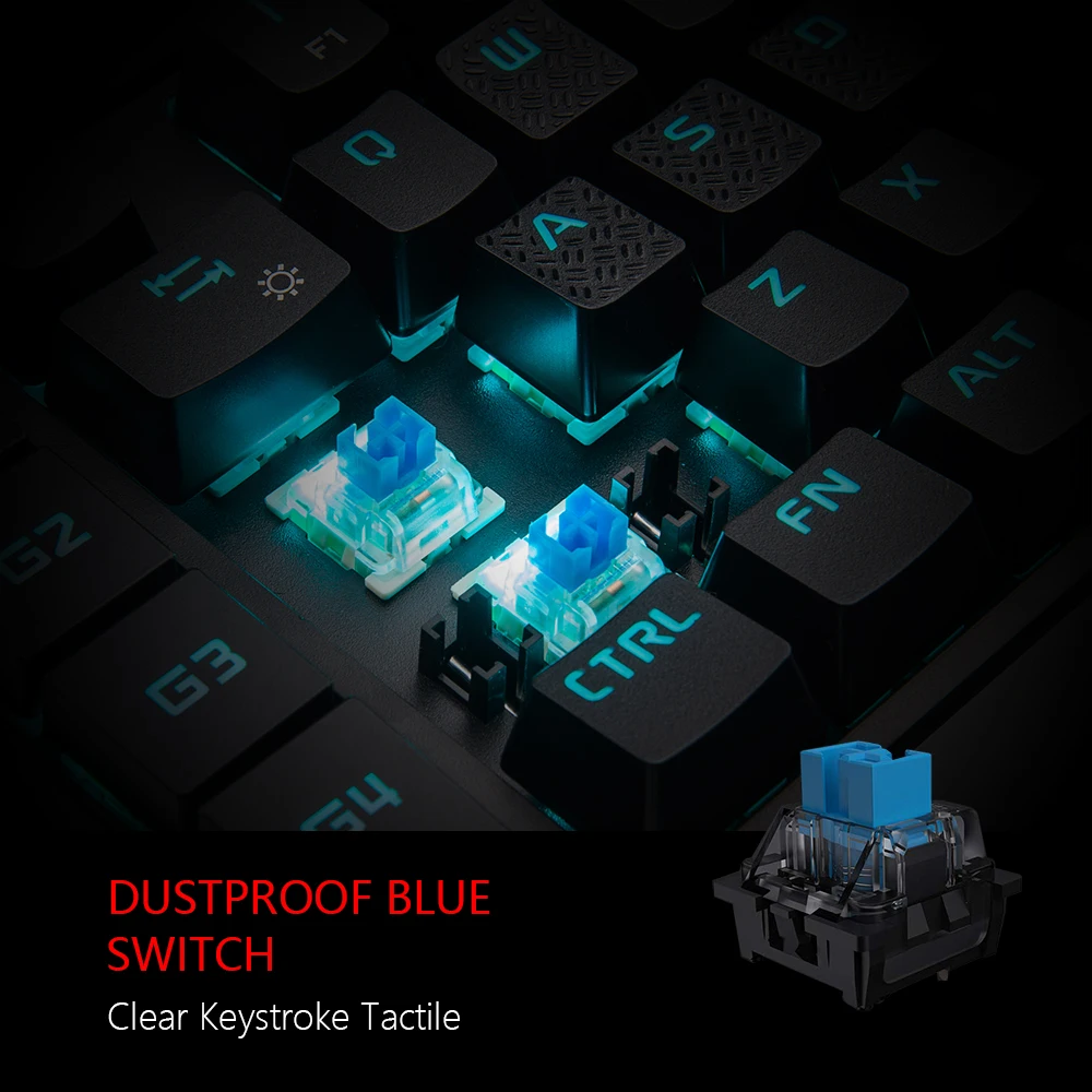 mini controlador de jogo do teclado do jogo do teclado do jogo mecânico de uma mão rgb retroiluminado portátil mini para gamer do pc xbox