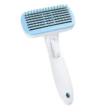 Автоматическое оборудование для производства Расческа для удаления волос собака Self-гребень для вычесывания животных кошка открытие расческа средства по уходу за животными Кот щетка