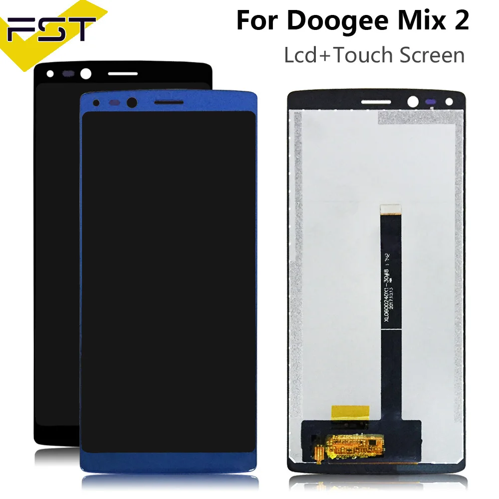 5,99 ''Для Doogee Mix 2 ЖК-дисплей и сенсорный экран 5,99 дюймов Для Doogee Mix 2 Аксессуары для мобильных телефонов с инструментами и клеем