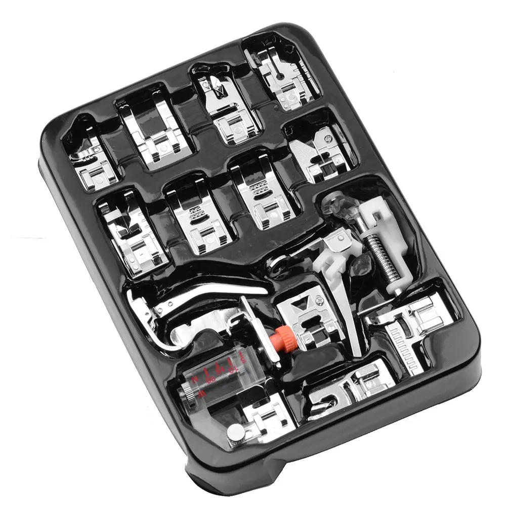 

Household Sewing Machine Presser Foot Multi-function Sewing Accessories Common 16-piece Set Presser Foot Type A