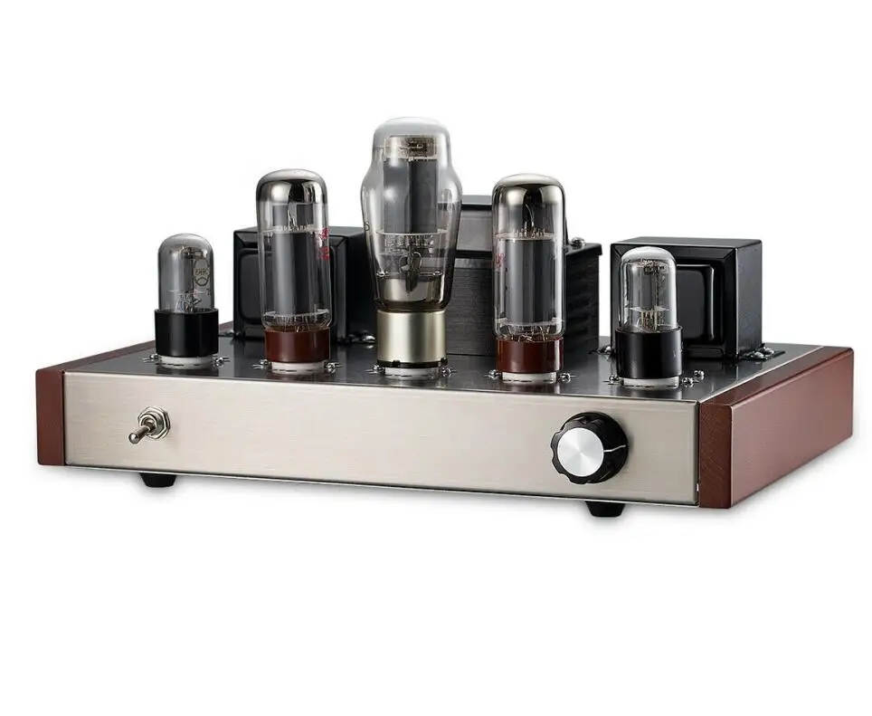 Finished Amplifier Douk Audio EL34B ламповый усилитель, одноконцевый, класса A, Hi-Fi, стерео аудио, встроенный усилитель мощности - Цвет: Finished Amplifier
