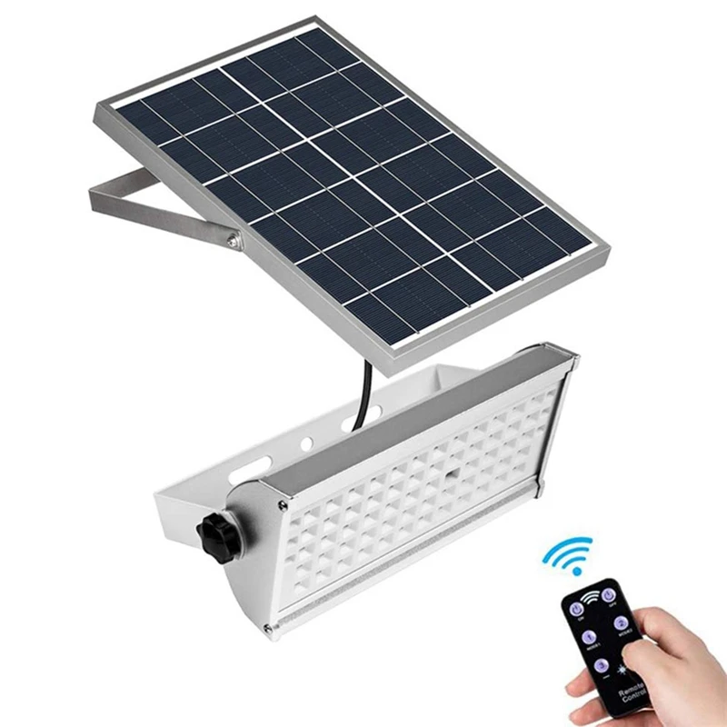ABUI-65 светодиодный солнечный светильник 1500Lm 12 Вт Точечный светильник с дистанционным управлением Открытый водонепроницаемый солнечный светильник