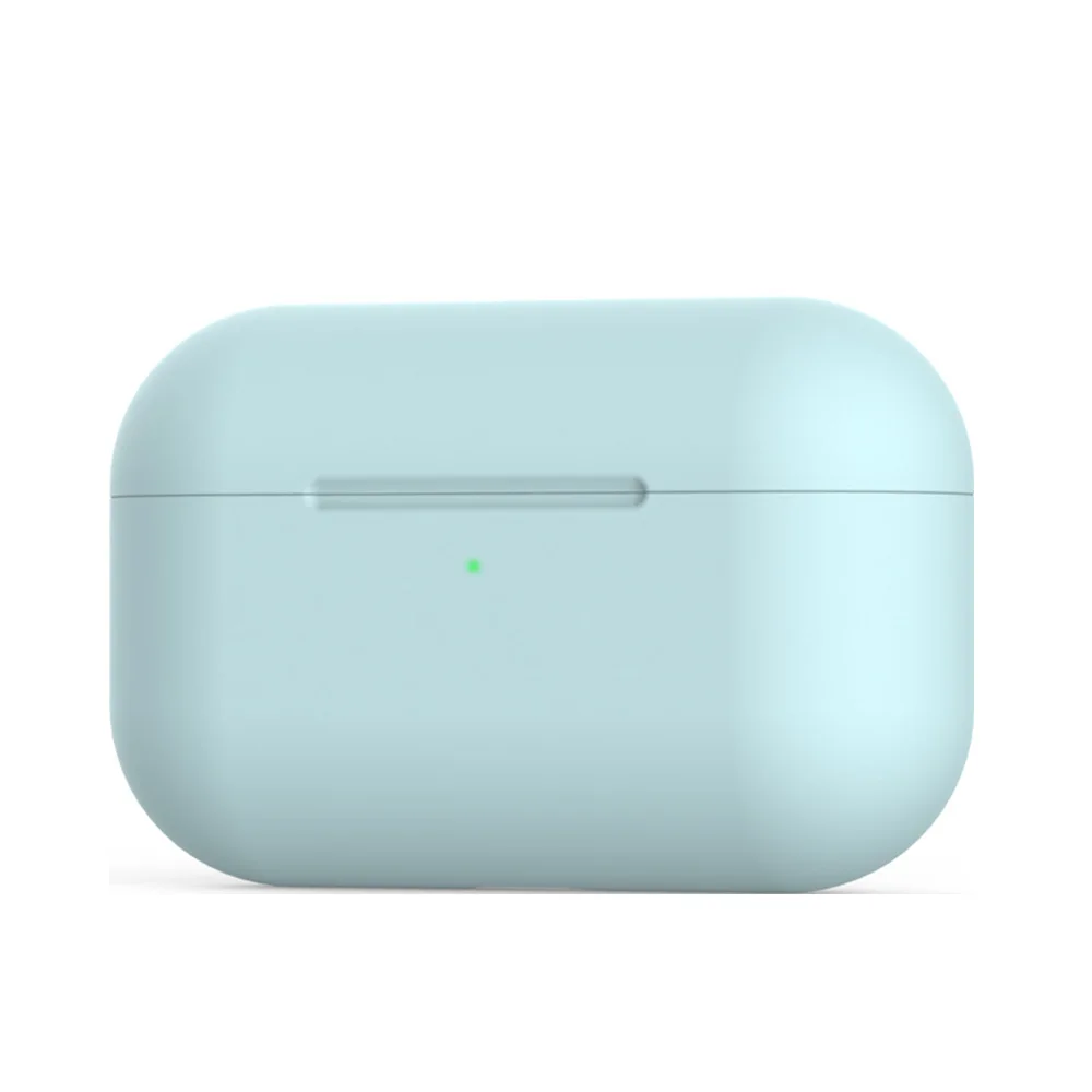 Sky Blue Ultrathin Case for Airpods Pro Silicone Bluetooth Wireless Earphone Case for Air pods Pro Protective Case for Apple AirPods Pro - Цвет: Sky Blue