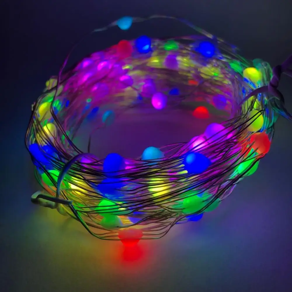 US $17.29 WS2812B USB Led Strip String Light Smart Cooper Wire Light For Garland Holiday Fairy Wedding Party Decoration Christmas