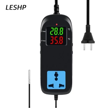 

EU/US/UK Mh2000 High-precision Intelligent Temperature Controller for Breeding,Carboy, Fermenter, Greenhouse Terrarium Temp