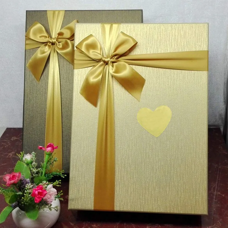  Golden Heart Sticker Seal Labels Christmas invitation Card Sticker Accessories Scrapbooking for Gif - 4.00016E+12