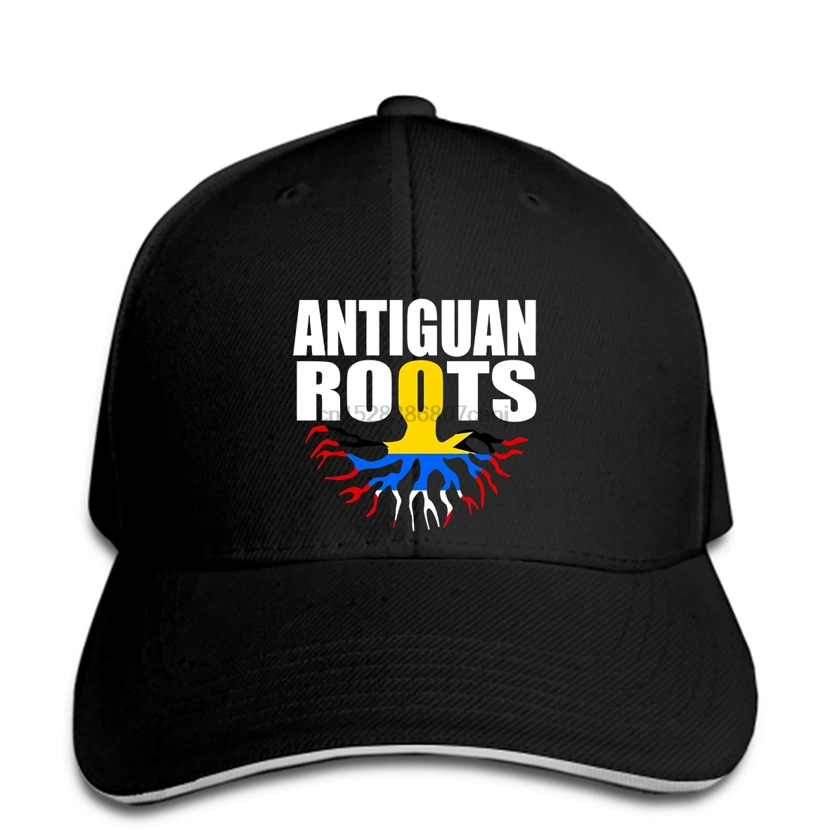 Бейсболка, забавная мужская шапка с принтом, Женская Новинка, snapback Storecastle Antiguan Roots, Антигуа и флаг Барбуды, бейсболки
