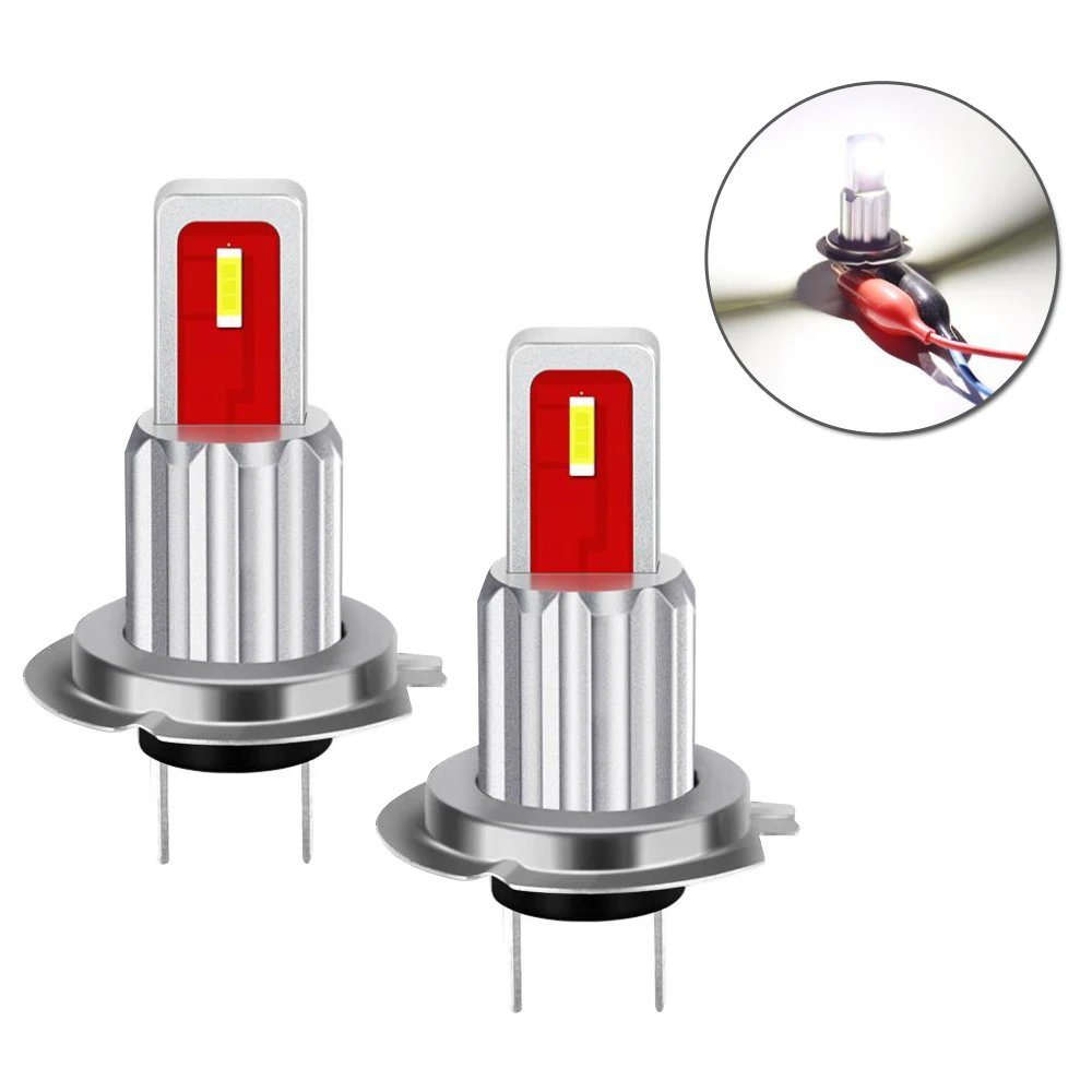 1 пара H7 1860 12 V-24 V 10wr автомобиль 2SMD 2LED головной светильник противотуманные лампы декодирования светильник мотоциклетная фара для внедорожника