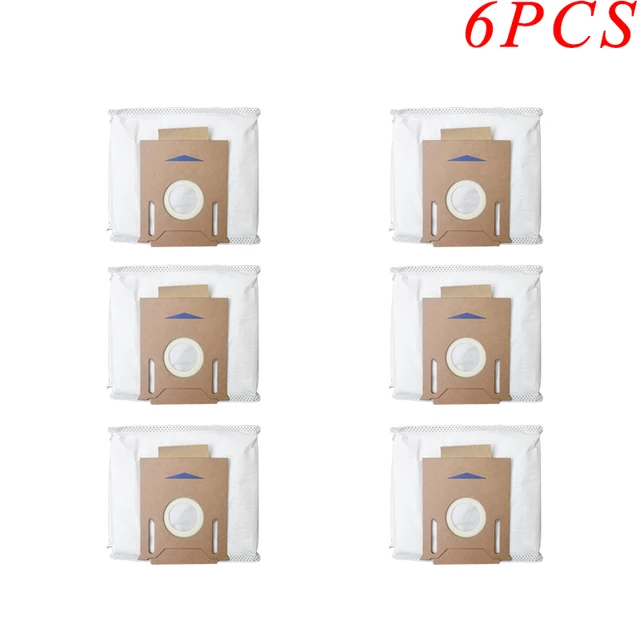 Facibom 5Pcs Dust Bags for OZMO T8//T8AIVI//Sweeping Robot Vacuum Cleaner Parts Replacement Household Cleaning Tools