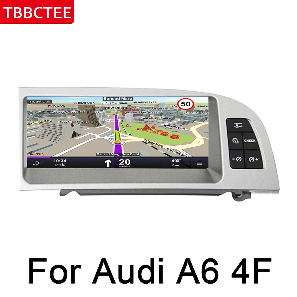 Для Audi A6 4F 2010 2011 MMI Android автомобильный мультимедийный плеер WiFi GPS Navi карта стерео
