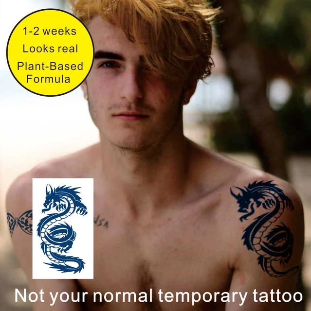 Buy Ordershock Waterproof Draong Temporary Body Tattoo Online at Best  Prices in India - JioMart.