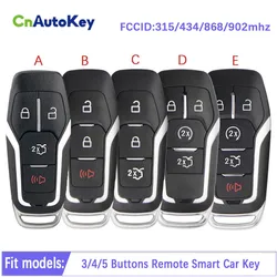 CN018122 Aftermarket For Ford Fusion Explorer Edge Mustang Mondeo Kuka 2013-2017 M3N-A2C31243300 3/4/5B Remote Smart Key49 Chip